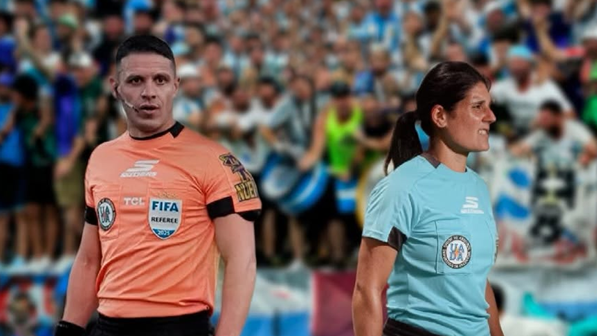 Andrés Gariano y Gisela Bosso representarán al arbitraje argentino en el Sudamericano Sub 17